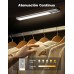 EOIWUY Luces LED Cocina Bajo Mueble [2 Piezas], 6000K 35 LEDs Luz Armario con Sensor de Movimiento Magnética Adhesiva, 3 Modos 2000mAh Recargable Luz Nocturna para Pasillo, Sótano, Escalera, Gabinete [Clase