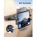 EOIWUY Car Headrest Tablet Mount Holder, [Extension Arm] [360° Rotatable] Back Seat Tablet Car Mount, Road Trip Essentials for Kids, Compatible with iPad, Galaxy Tab and All 4.7-12.9" Devices